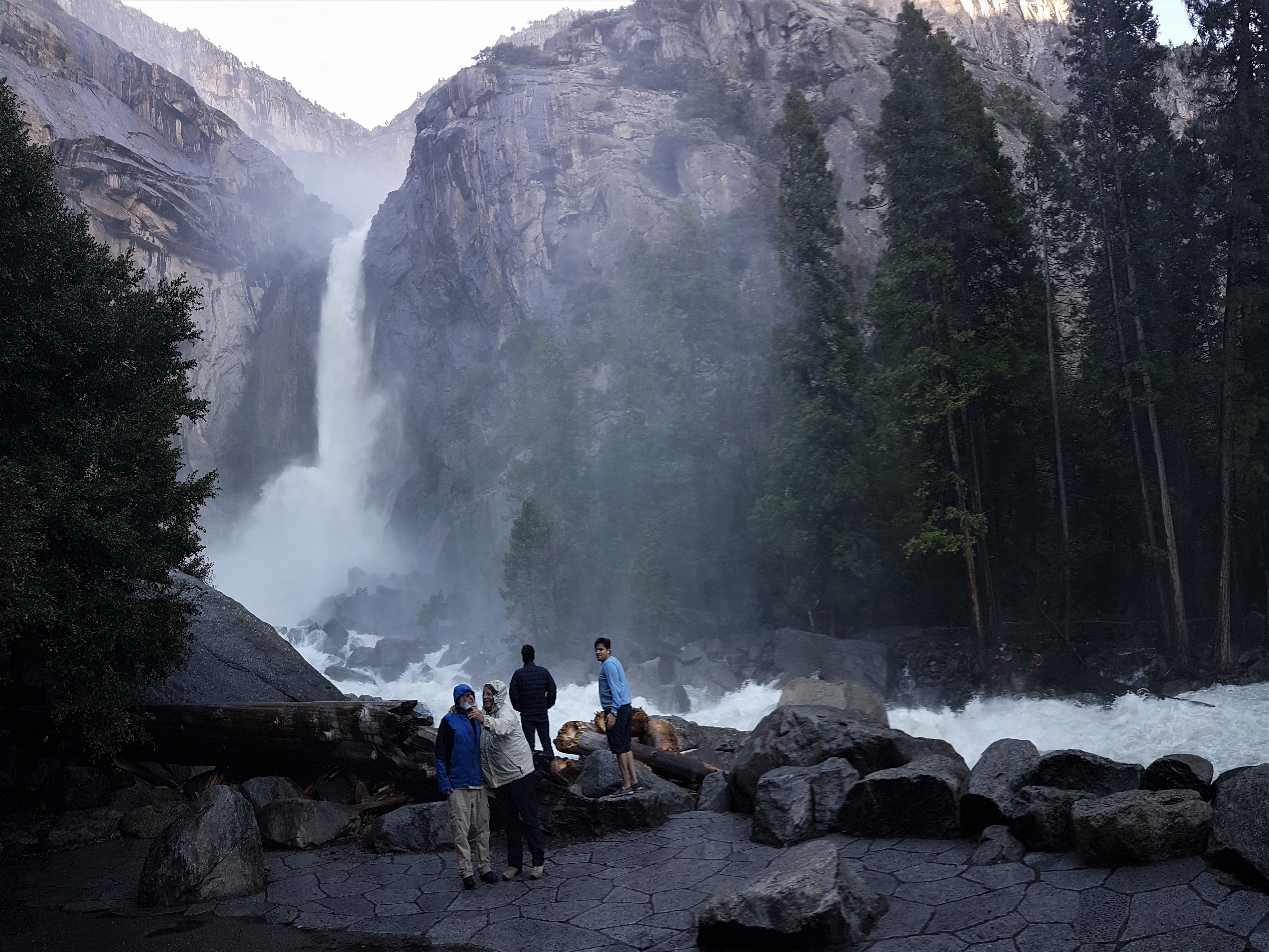 Partie inférieur de Yosemite Fall _ Lower Fall