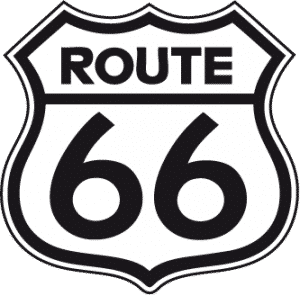 route 66 - road-trip de légende - panneau